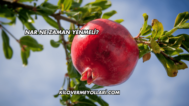 Nar Ne Zaman Yenmeli?