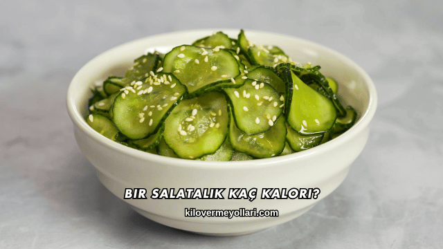 Bir Salatalık Kaç Kalori?