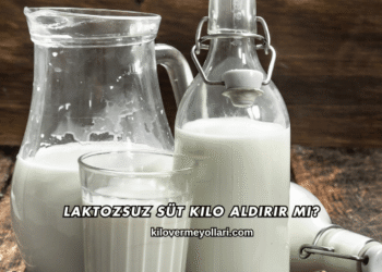 Laktozsuz Süt Kilo Aldırır mı?